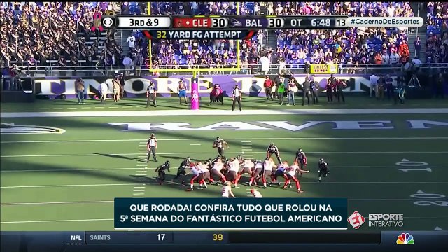 Confira um resumo da semana da NFL