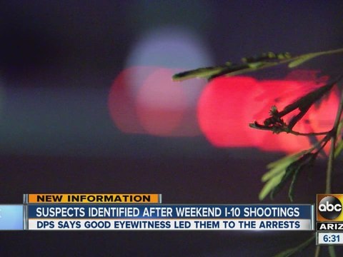 Suspects identified in isolated freeway shootings