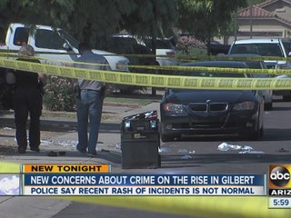New concerns about crime on the rise in Gilbert