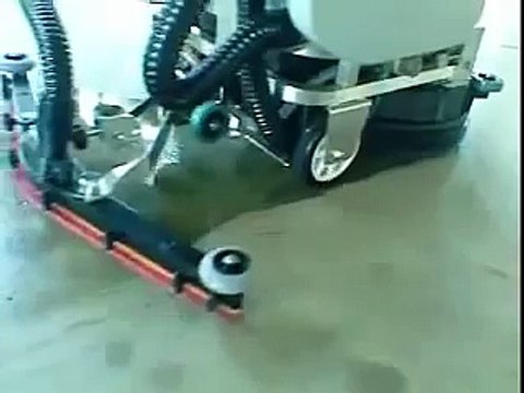 Máy lau sàn nhà xưởng, máy chà sàn liên hợp
