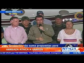Vicepresidente de Venezuela cuestiona decisiones del gobierno colombiano sobre crisis en la frontera