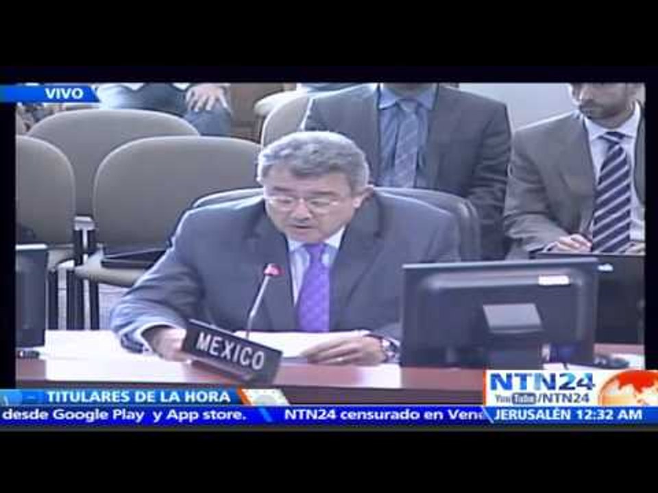 Embajadores OEA instan a solucionar crisis Colombia y Vzla con "diálogo" y de forma "pacífica"