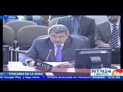 Embajadores ante la OEA instan a solucionar Colombia y Vzla con diálogo y de forma pacífica