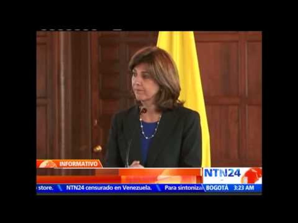 María Ángela Holguín confirma reunión de cancilleres de Unasur para el próximo 3 de septiembre