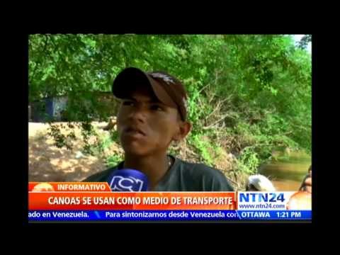 Puerto Santander un punto de la frontera por donde también entran colombianos que huyen de Venezuela