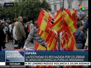 Madrid celebra la polémica "Fiesta Nacional de España"