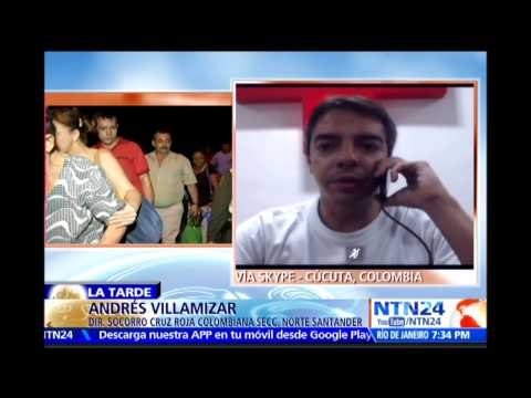 Así opera el corredor humanitario de la Cruz Roja Colombiana en Cúcuta