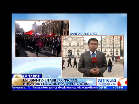 Líderes estudiantiles proponen marchar por cumplimiento de educación universitaria gratuita en Chile