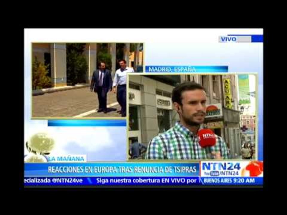 Múltiples reacciones políticas y económicas en España tras la renuncia del primer ministro griego