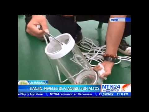 Registran altos niveles de cianuro en las aguas cercanas al puerto de Tianjin, China