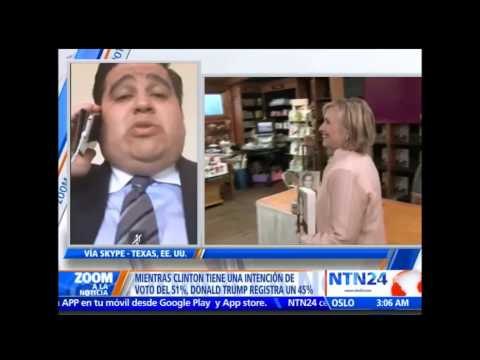 Debate Zoom: La precandidata demócrata, Hillary Clinton cae en las encuestas