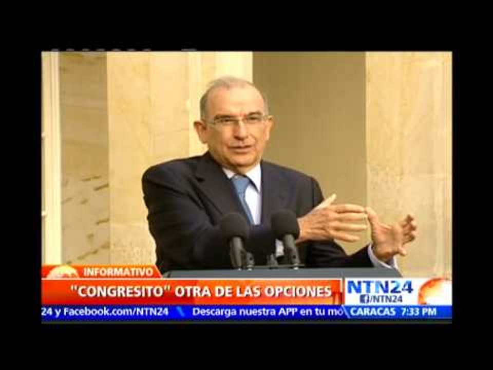 “Reformar la constitución no es violarla” Humberto De la Calle sobre posible reforma constitucional
