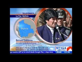 "Socialismo de siglo XXI no respeta la democracia”: opositor en Bolivia