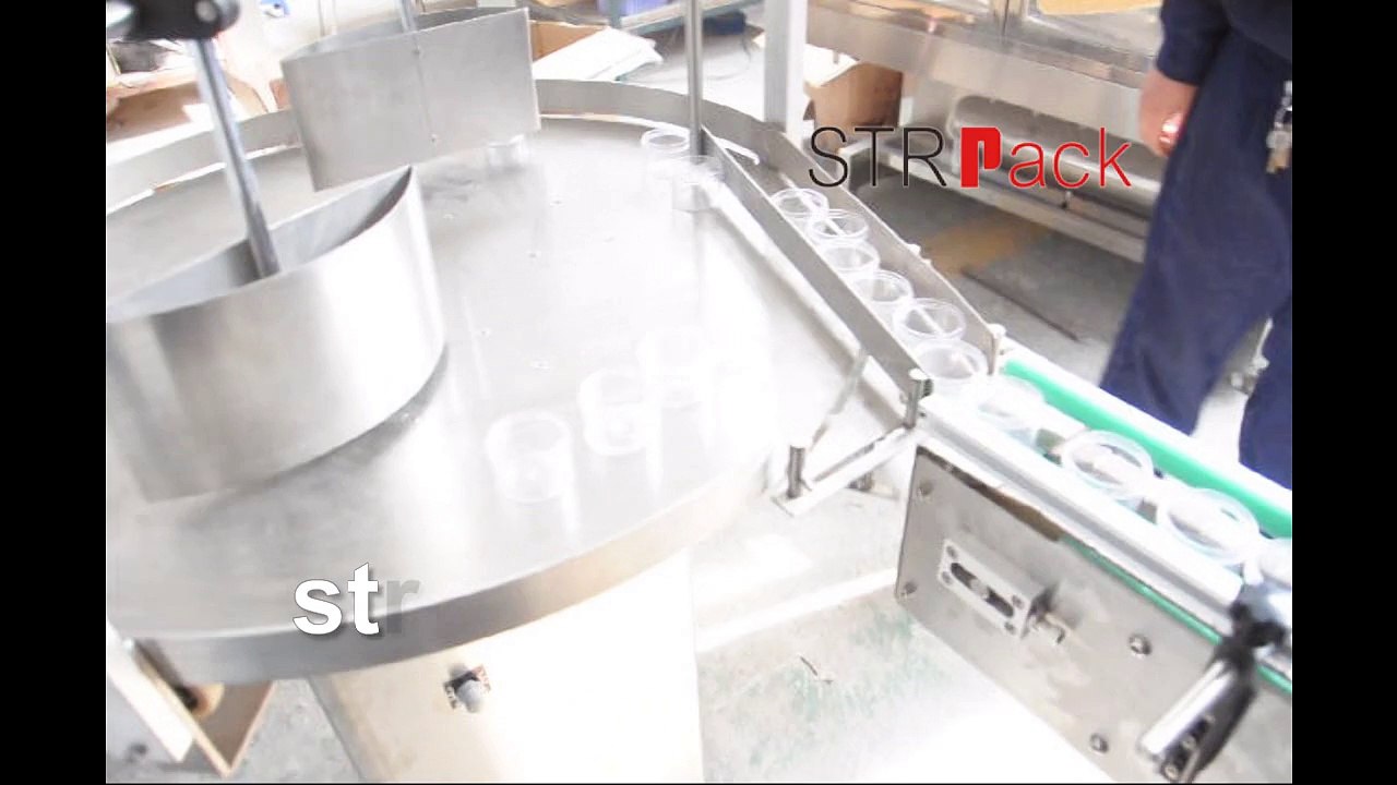 Fully Automatic 4 heads Liquid Filling line