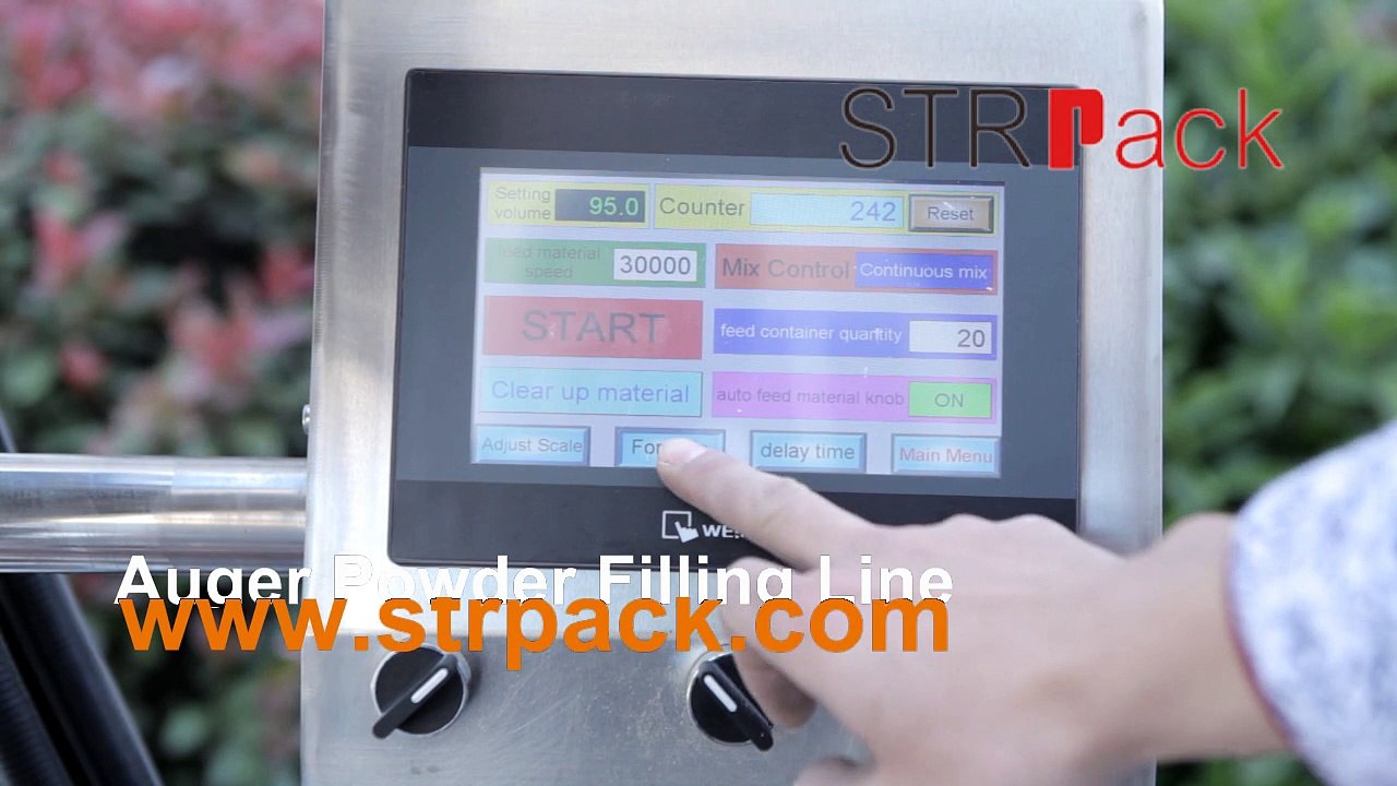 Fully Automatic Powder Filling line