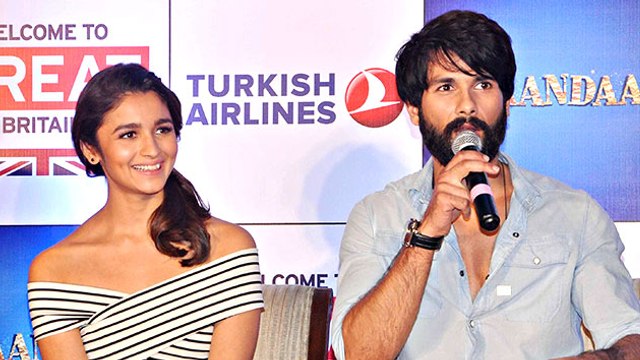 Alia Bhatt & Shahid Kapoor Promote Shaandaar