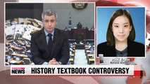 Political wrangling intensifies over gov't-authorized history textbook