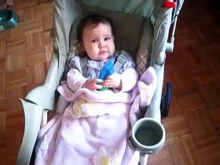 Baby's priceless reaction after dad asks question