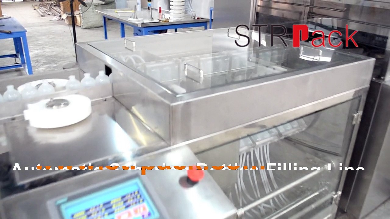 Penicillin vial bottle Filling Production Line