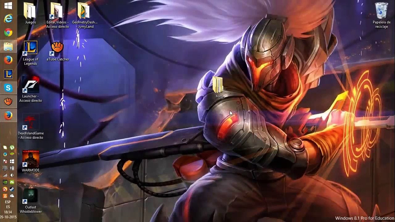 Tutorial:Como Cambiar El Hud De League Of Legends!