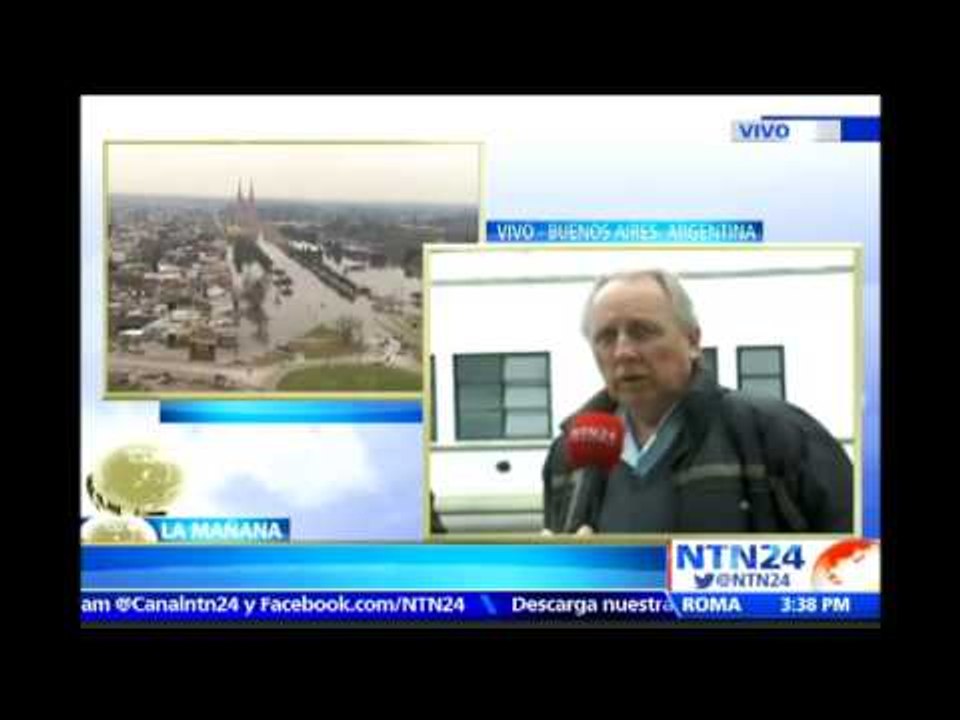 Preocupación por posibles brotes de enfermedades tras inundaciones en Argentina