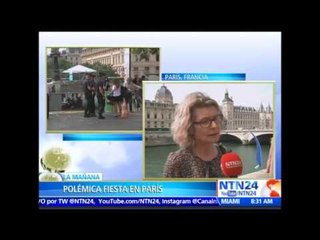 Polémica en París por una fiesta dedicada a Tel Aviv