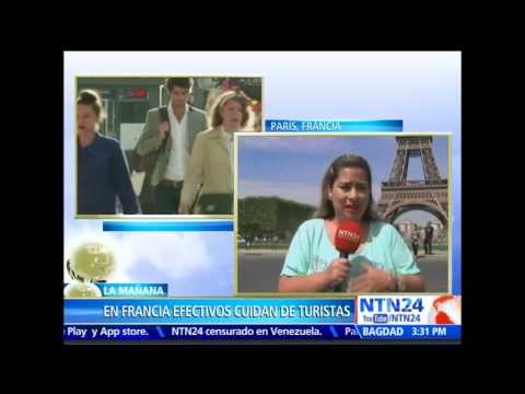 Autoridades de Francia anuncian fuertes medidas de seguridad durante la visita de turistas