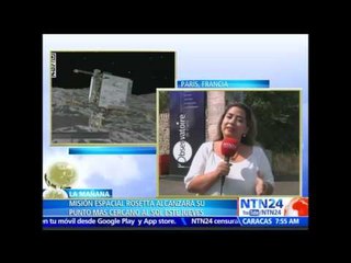 La misión espacial Rosetta alcanza su punto más cercano al Sol