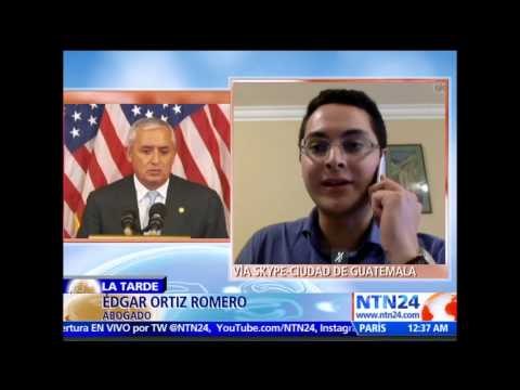 Popularidad de Pérez Molina ante casos de corrupción en Guatemala “es insalvable”: analista político
