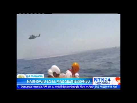 Al menos 25 inmigrantes africanos mueren tras naufragio en el Mediterráneo