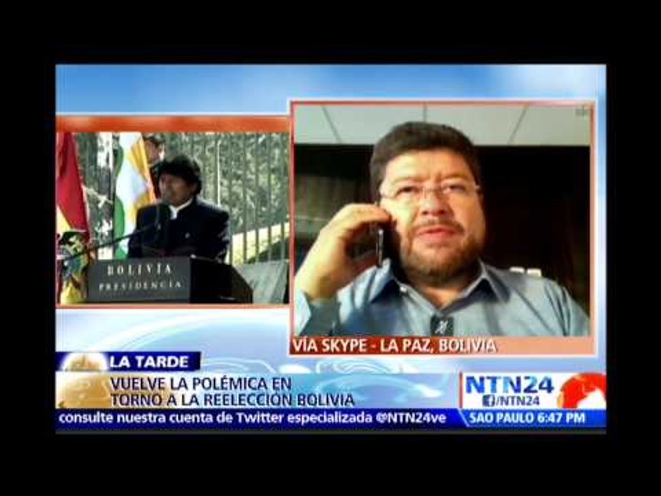 Corrupción en algunos países “es consecuencia de que se eternicen en el poder”: opositor boliviano
