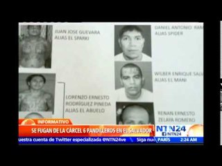 Al menos seis pandilleros se fugan de dependencia policial en El Salvador