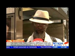 Repaso por algunas de las más polémicas y ácidas frases 'racistas' de Donald Trump