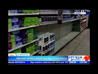 Uruguay venderá 235.000 toneladas de alimentos a Venezuela a cambio de petróleo