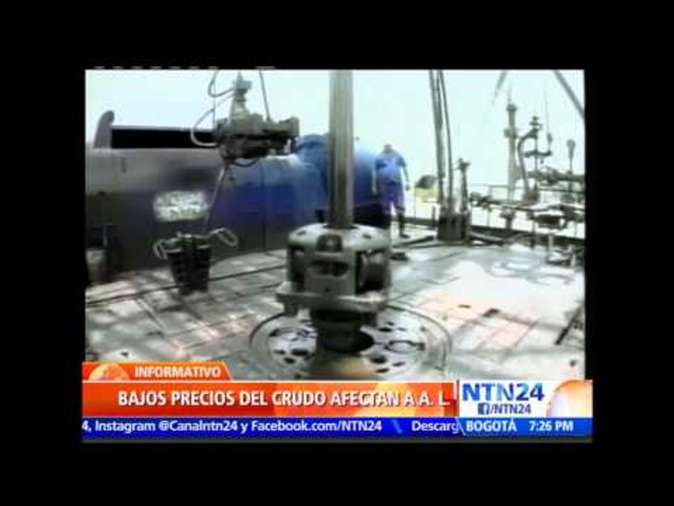 Compañías petroleras anuncian despidos masivos por caída en precio del crudo