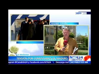 Gobierno español le expresa a embajador de Vzla su molestia por recientes insultos de Maduro