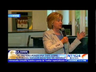 “Sueño americano debe ser para toda persona, esa será mi misión como presidente”: Hillary Clinton