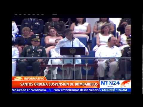 “Un gesto de buena fe”: Ministro de defensa de Colombia, respecto al cese de bombardeos a las FARC