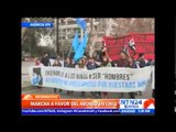 Marcha a favor del aborto moviliza a más de 2.000 personas en Santiago de Chile