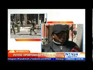 Presidente Comité Cívico Potosí asegura que entrarán a dialogar tranquilamente con Evo Morales