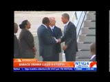 Barack Obama llega a Etiopía para visita de dos días durante la segunda etapa de su gira africana
