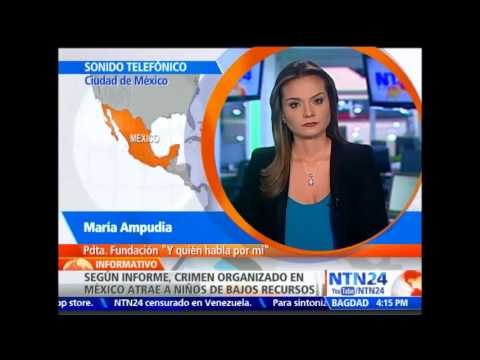 Niños en México están siendo robados para someterlos a las peores calamidades : Pdta. Fundación