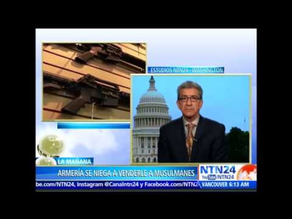 Experto en seguridad señala congreso de EE.UU. tiene desafío de lograr leyes para control de armas