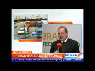 "Brasil ya apuesta por Colombia independientemente de los diálogos de paz": min. Armando Monteiro