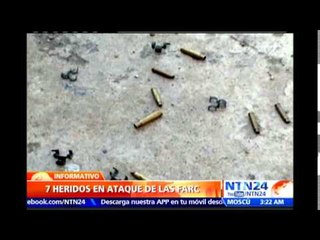 Ataque de las FARC a puesto policial del suroeste de Colombia deja cinco heridos