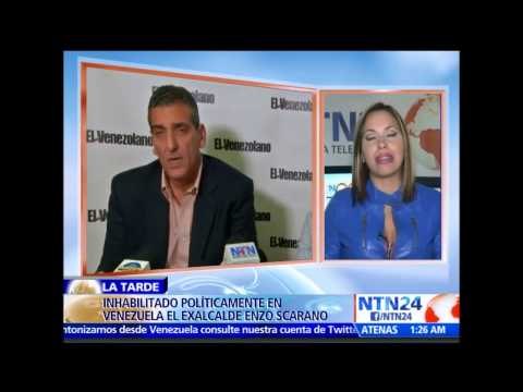 Contraloría venezolana inhabilita por un año a Enzo Scarano para ejercer cargos públicos