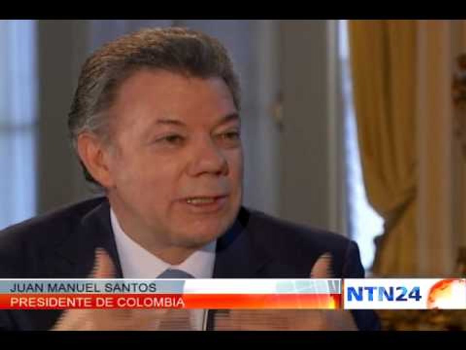 Primicia NTN24: Pdte. Santos revela a Claudia Gurisatti verdades de los diálogos de paz (Parte III)