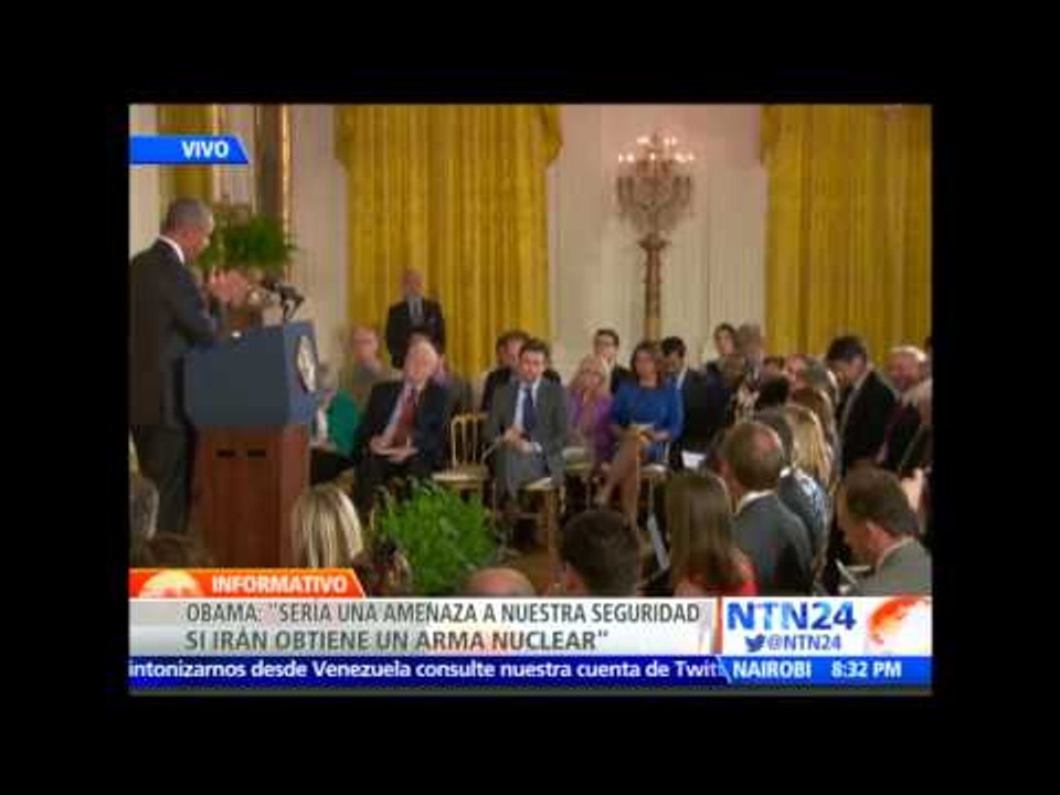 “Este acuerdo evitará que Irán obtenga un arma nuclear”: Barack Obama a republicanos