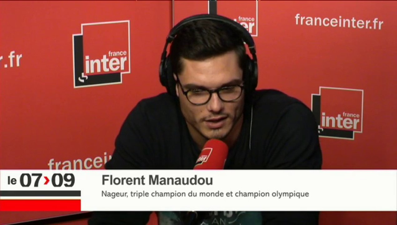 Florent Manaudou : "Le sport c’est ce qui sauve la France aux informations"