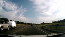 Drunk Truck Driver Crashes Stolen Truck